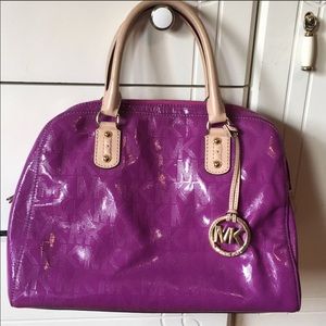 Michael Kors purple bag